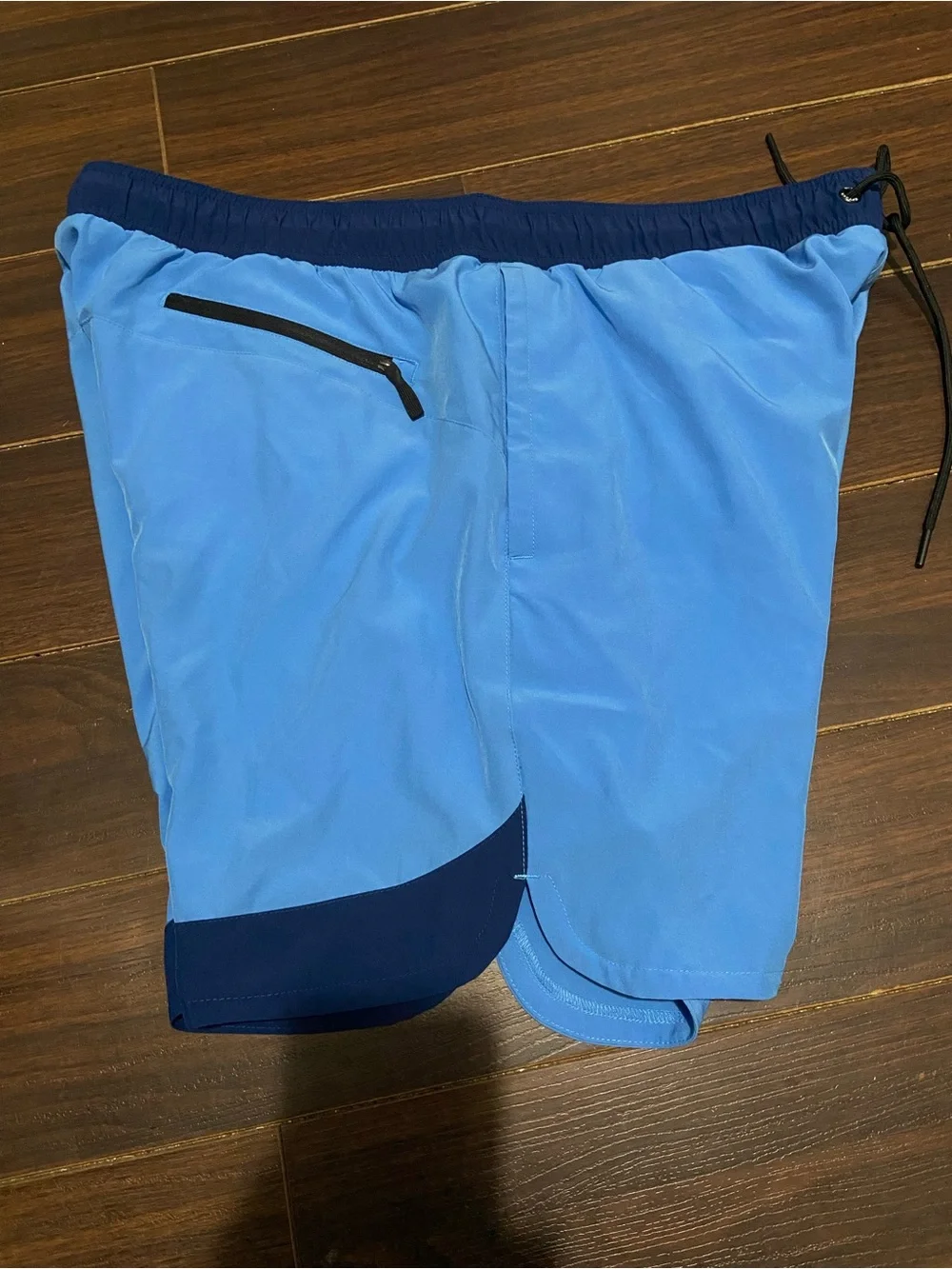 Spyder Swim Trunks Mens XL Blue Quick Dry 30+ UPF Stretch Lined Shorts